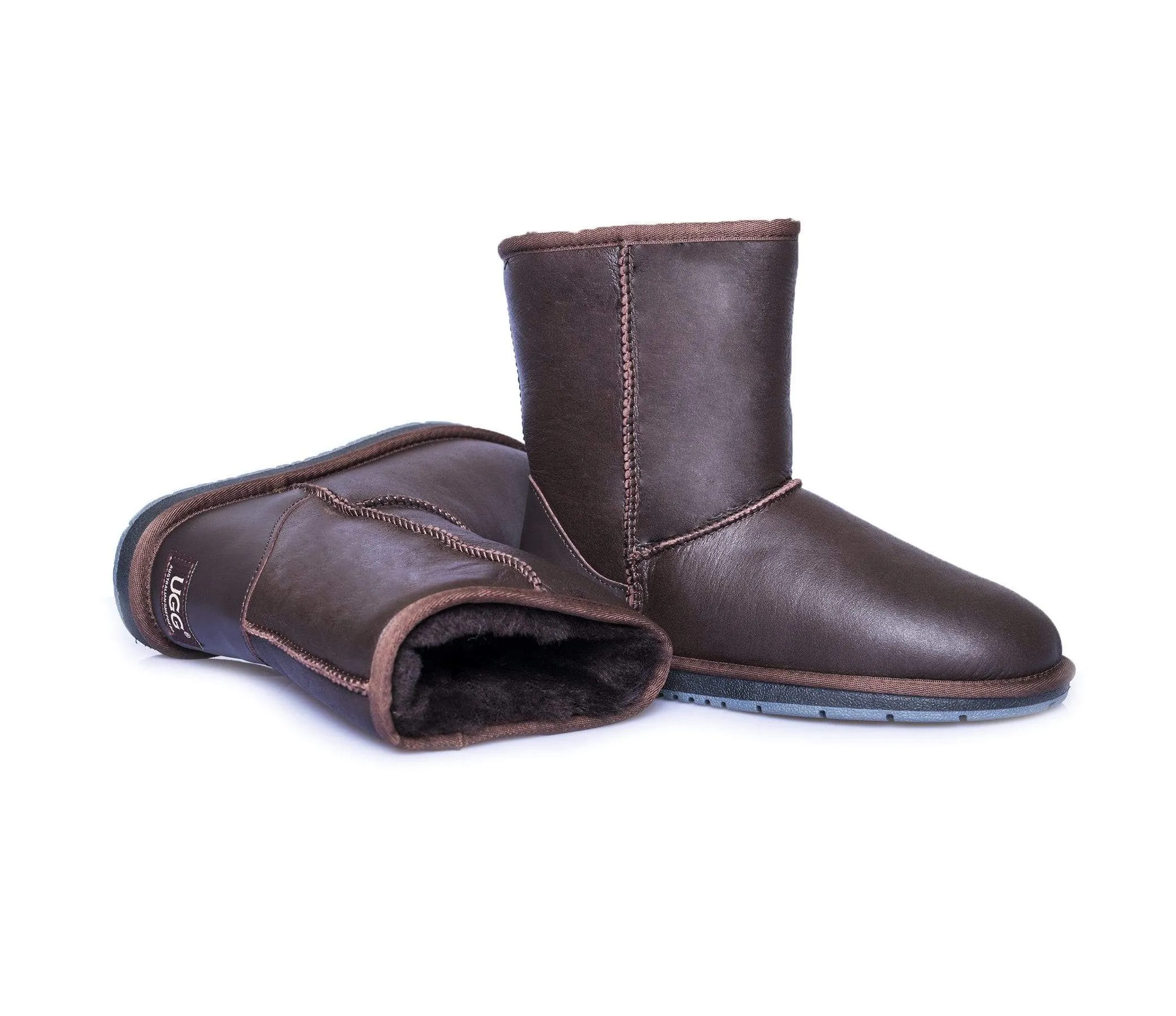 Australian Shepherd® Women and Men UGG Boots Australia Premium Sheepskin Short Classic Nappa