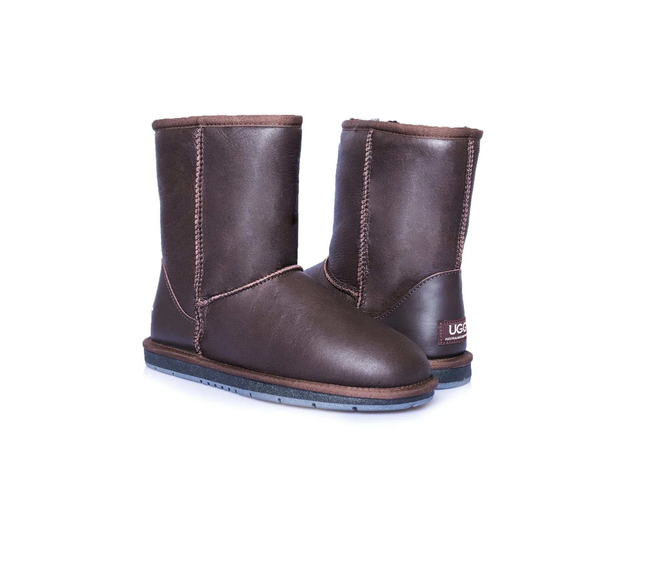 Australian Shepherd® Women and Men UGG Boots Australia Premium Sheepskin Short Classic Nappa