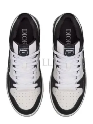B57 High Top Sneakers Black White