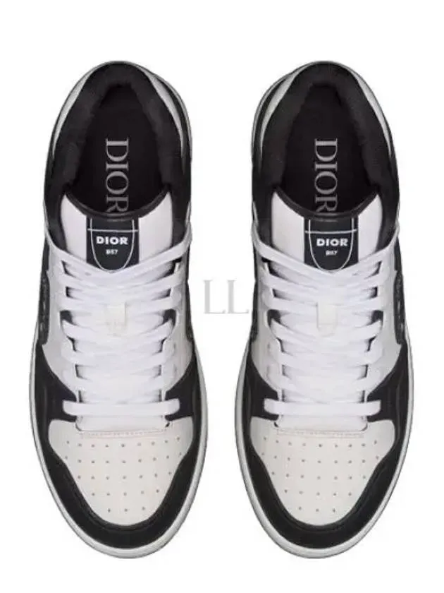 B57 High Top Sneakers Black White