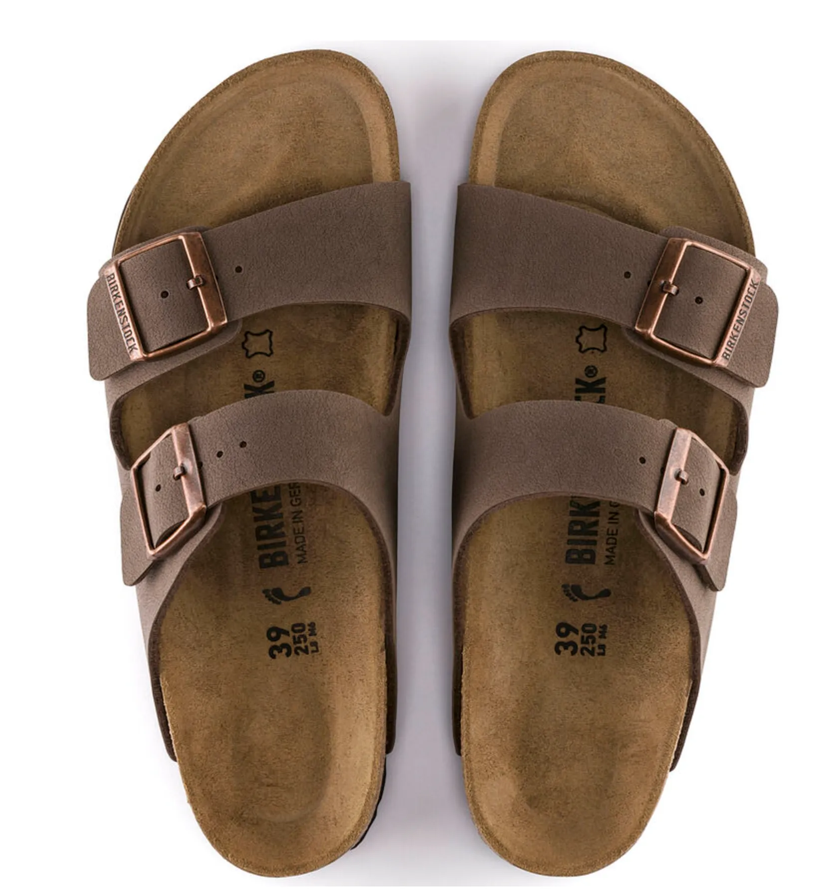 Birkenstocks Arizona Birkibuc - Mocha