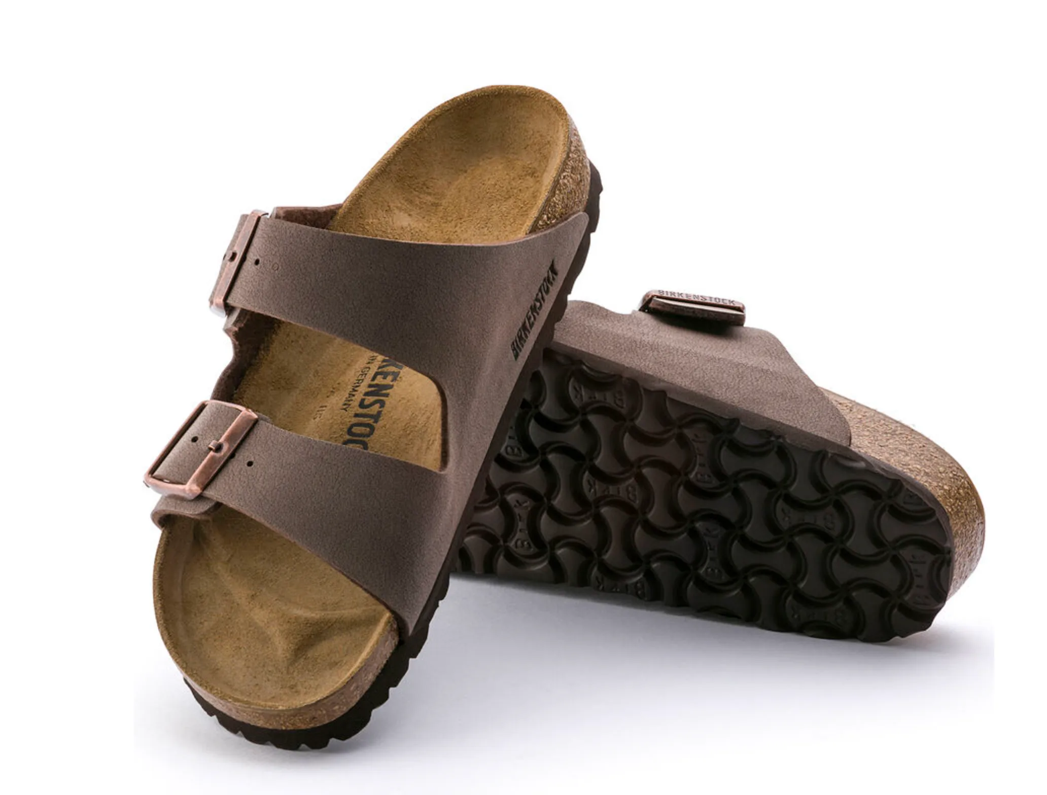 Birkenstocks Arizona Birkibuc - Mocha