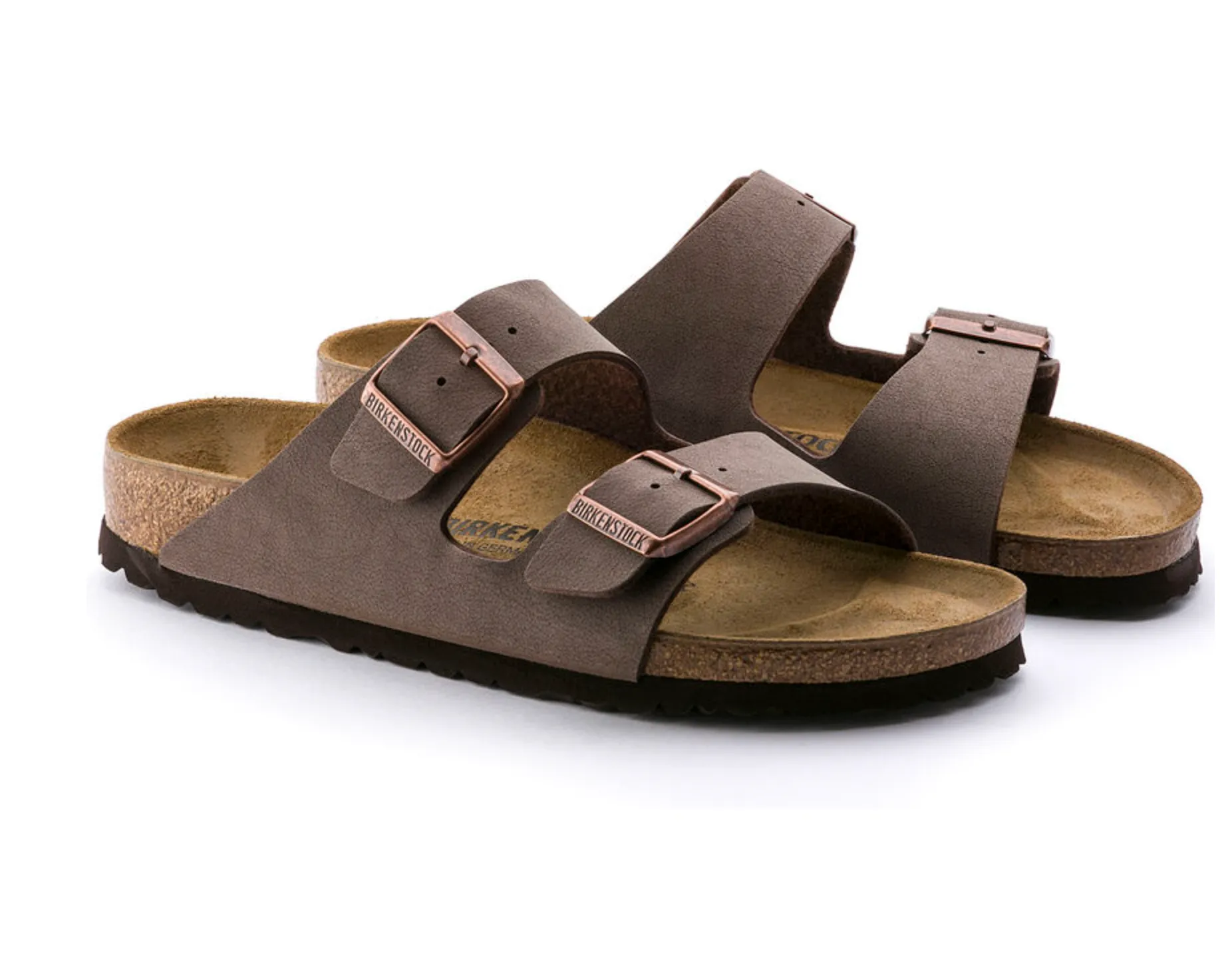 Birkenstocks Arizona Birkibuc - Mocha