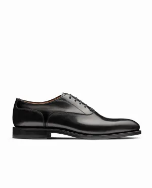 Black Cordovan Plain Tip Goodyear Oxfords