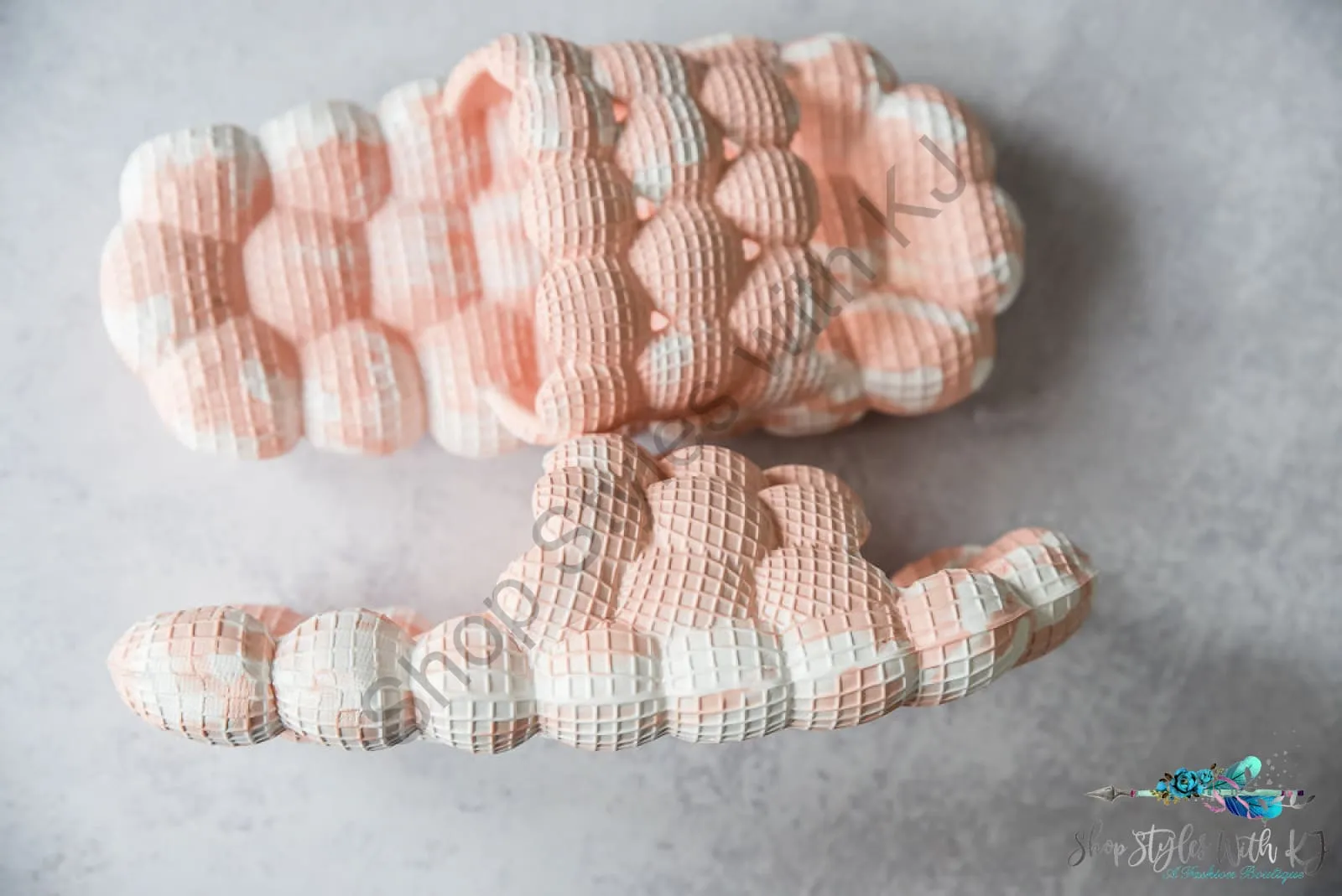 Bubble Cloud Sandals in Pink