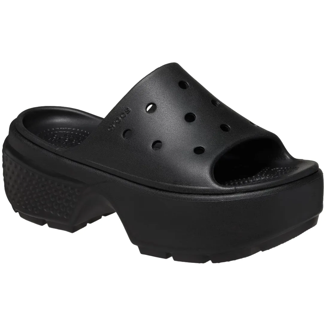 Crocs Womens Sandal Stomp Slide Black