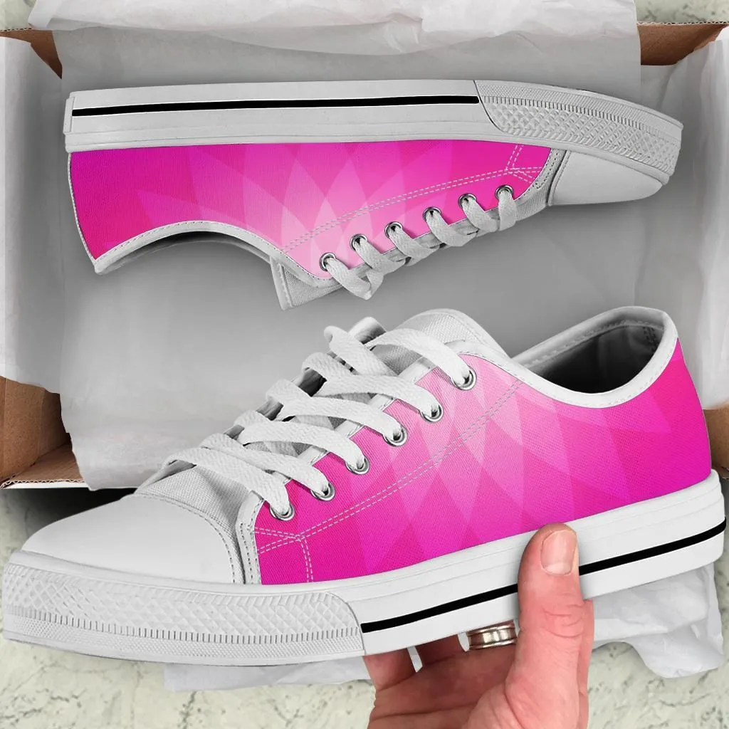 Custom Sneakers - Pink Graphic