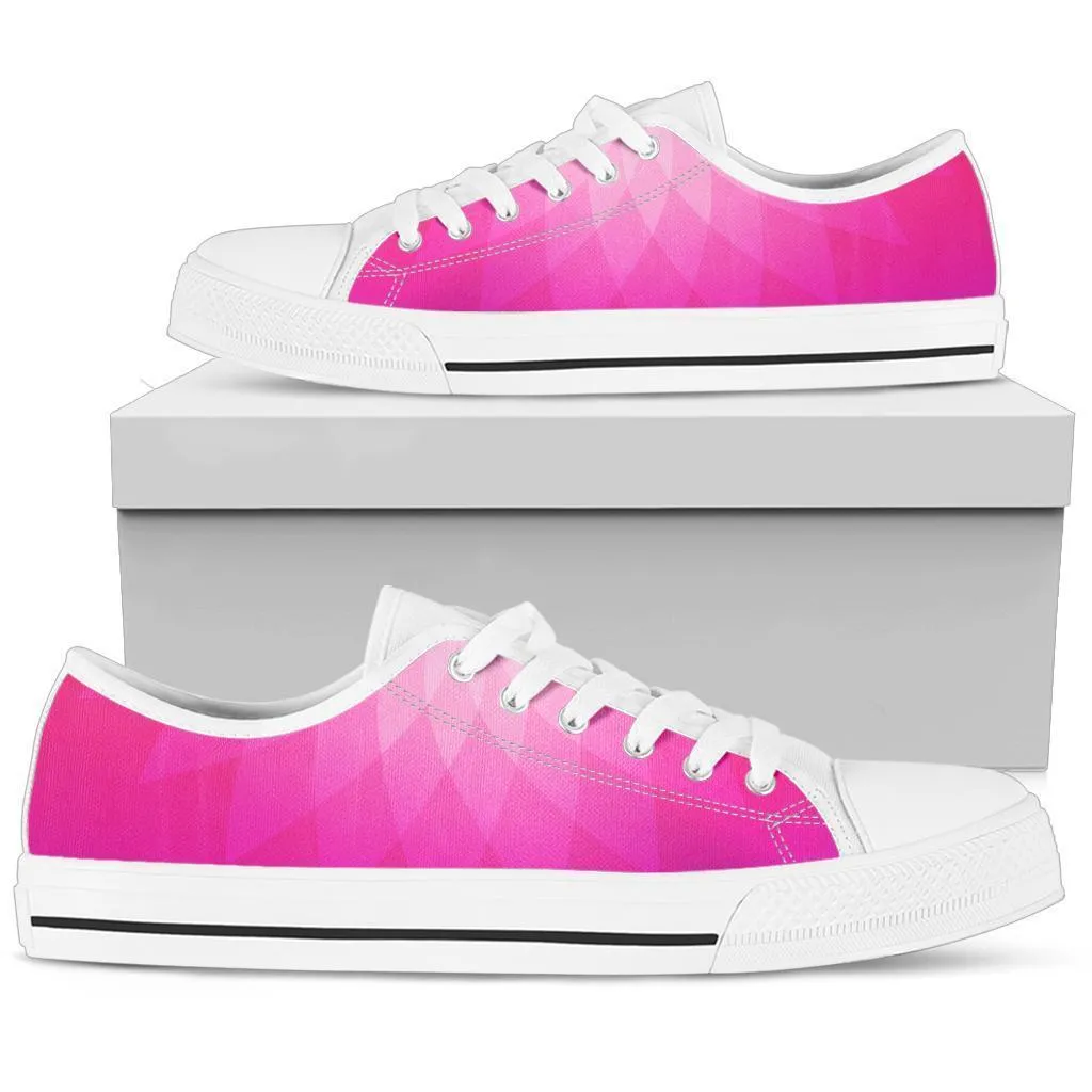 Custom Sneakers - Pink Graphic