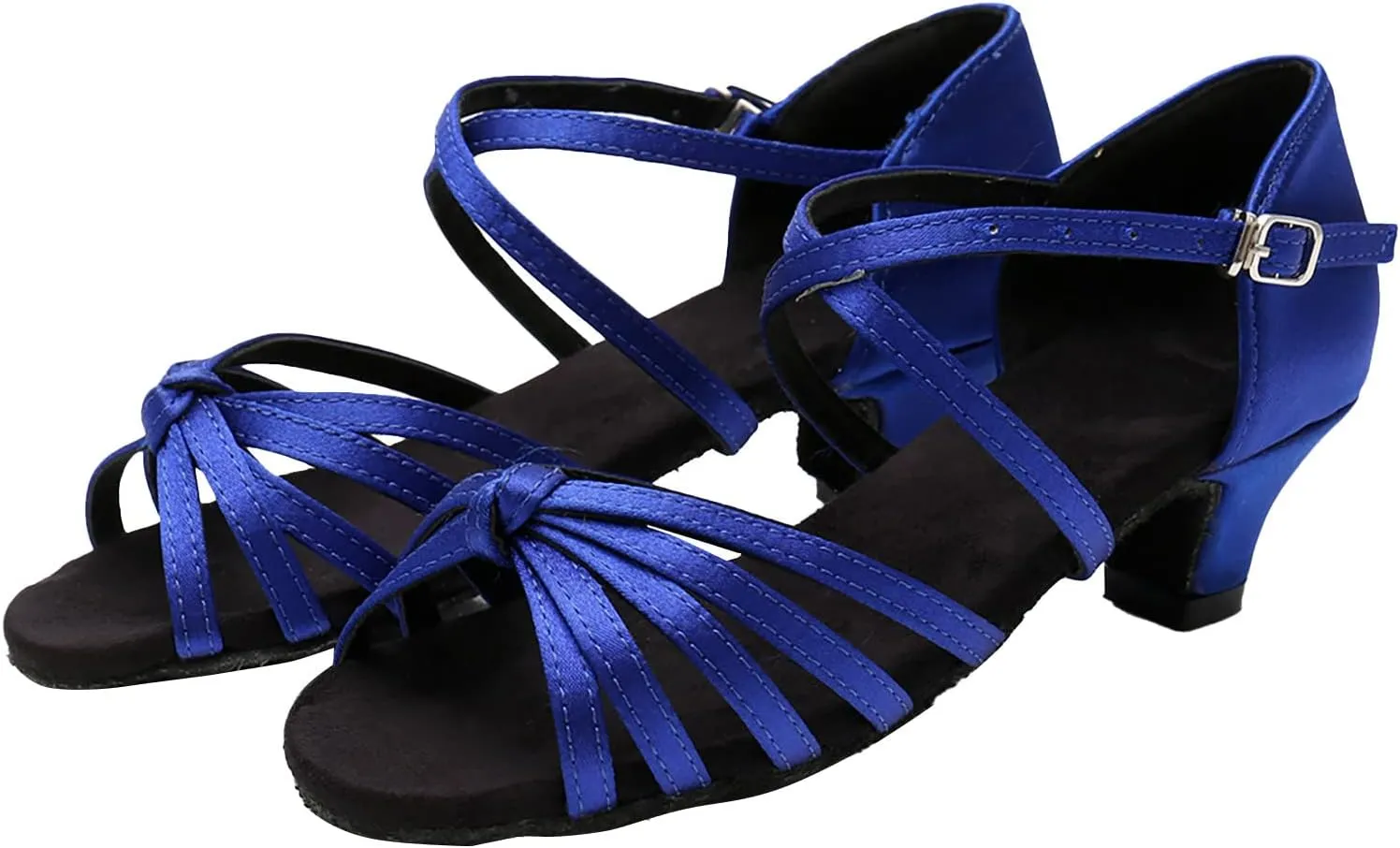 Dancing Shoes for Woman Chunky Heel Dress Shoes Latin Dance Shoe Nude Heel Sandals