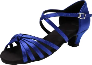 Dancing Shoes for Woman Chunky Heel Dress Shoes Latin Dance Shoe Nude Heel Sandals