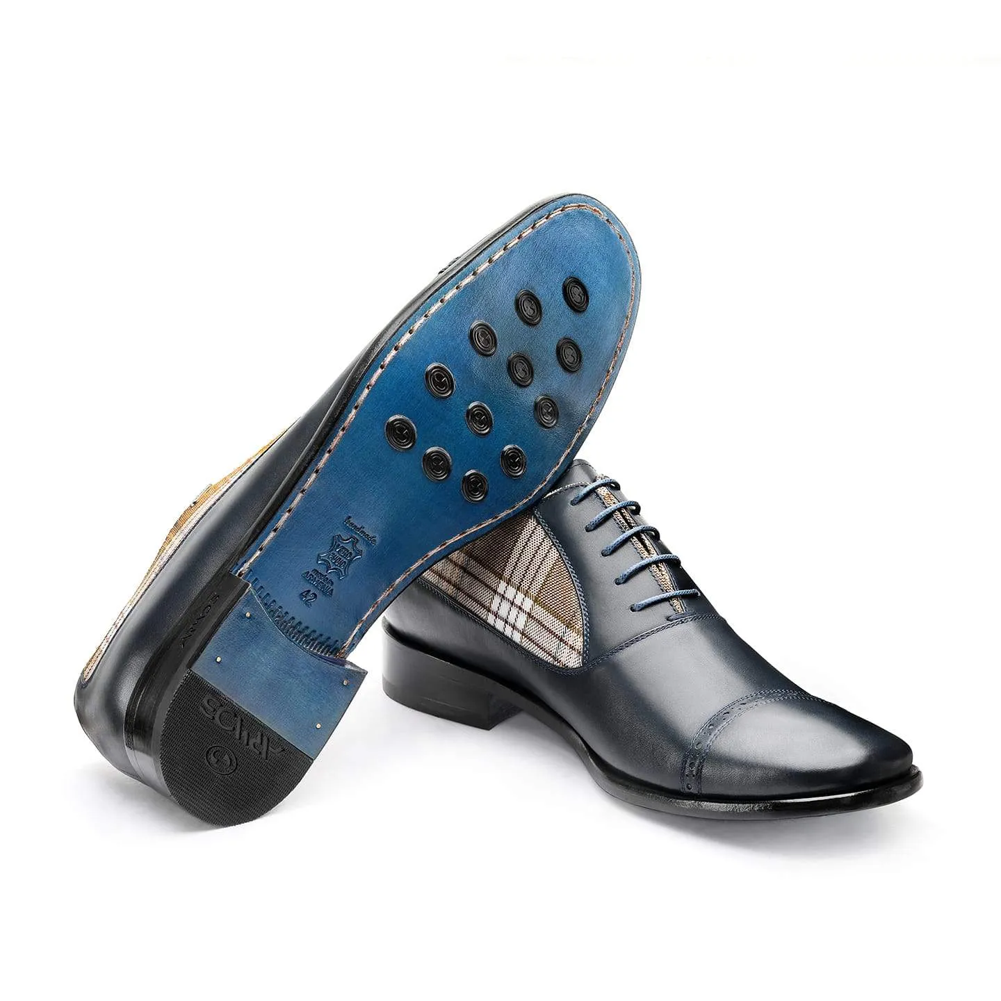 Dark Blue Lace-ups