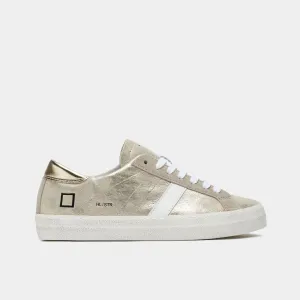 D.A.T.E Hill Low stardust Ivory trainers