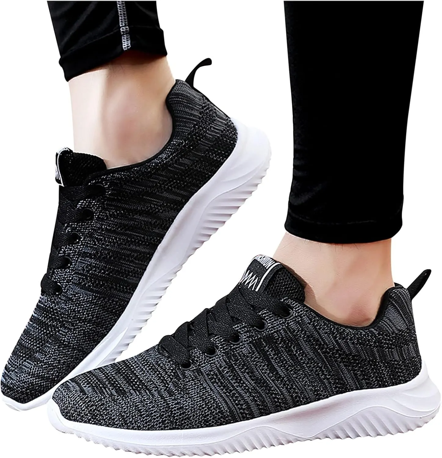 Hbeylia Golf Walking Shoes For Women Men Fashion Lace Up Lightweight Slip On Athletic Sneakers Outdoor Sport Running Hiking Tennis Shoes For Boys Girls Back To School Work Nursing Shoes