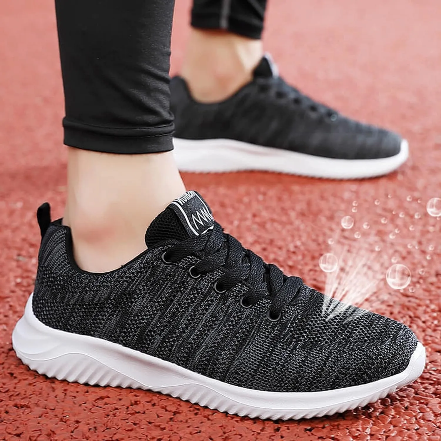 Hbeylia Golf Walking Shoes For Women Men Fashion Lace Up Lightweight Slip On Athletic Sneakers Outdoor Sport Running Hiking Tennis Shoes For Boys Girls Back To School Work Nursing Shoes