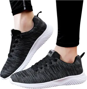 Hbeylia Golf Walking Shoes For Women Men Fashion Lace Up Lightweight Slip On Athletic Sneakers Outdoor Sport Running Hiking Tennis Shoes For Boys Girls Back To School Work Nursing Shoes