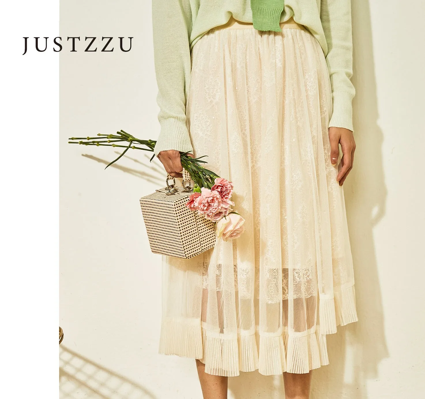 JUSTZZU Women Party Skirt