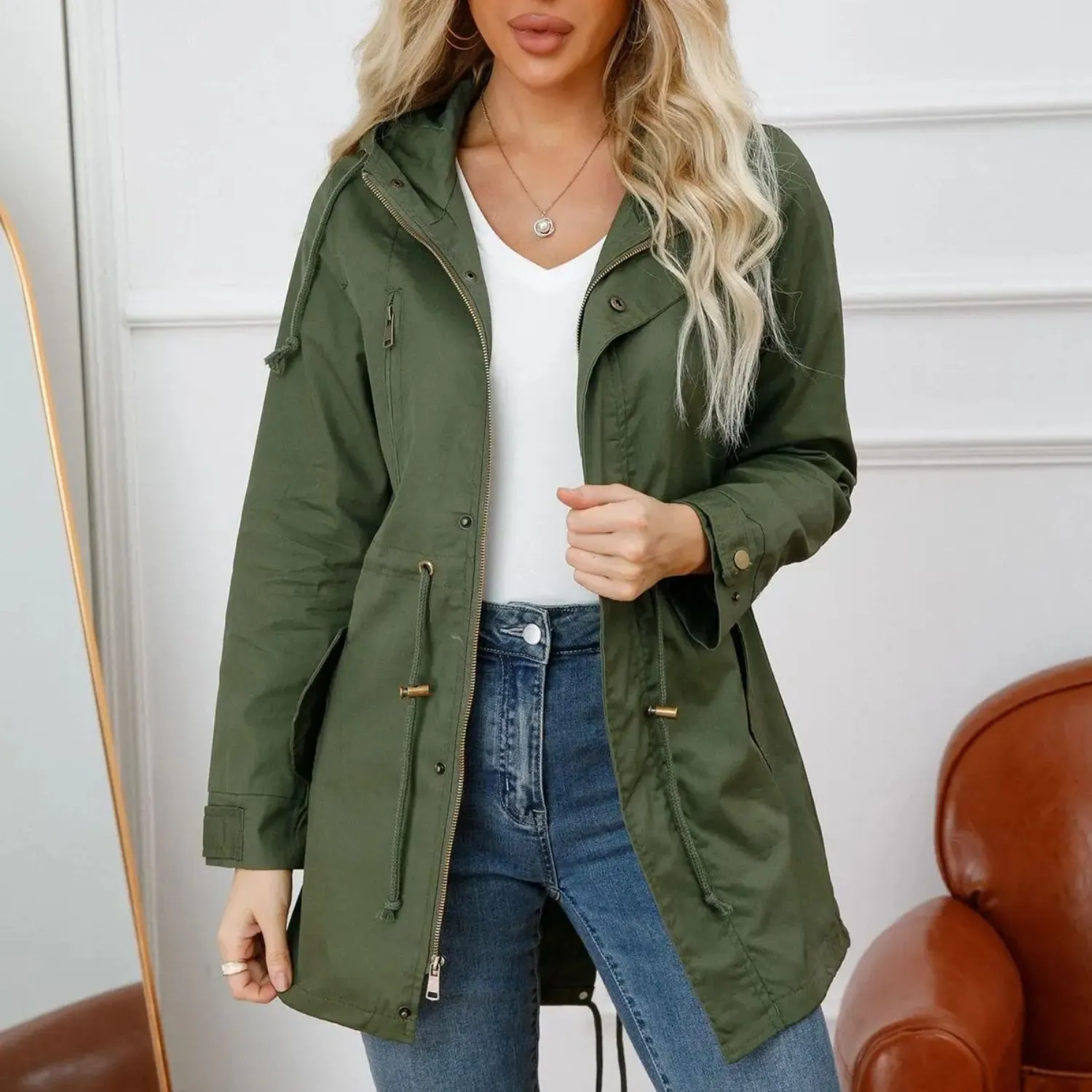 Kaitlyn | Timeless Hooded Jacket