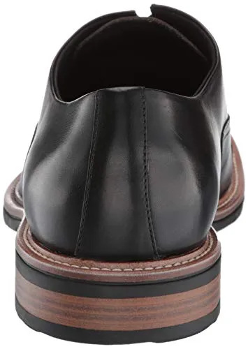 Kenneth Cole REACTION Men's Klay Flex Lace Up Bordeaux, Black, 10