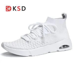 New Running Shoes Sneakers For Men Masculino Esportivo Lightweight Flying Sport Cheap Sneaker Free Run Stability High Help