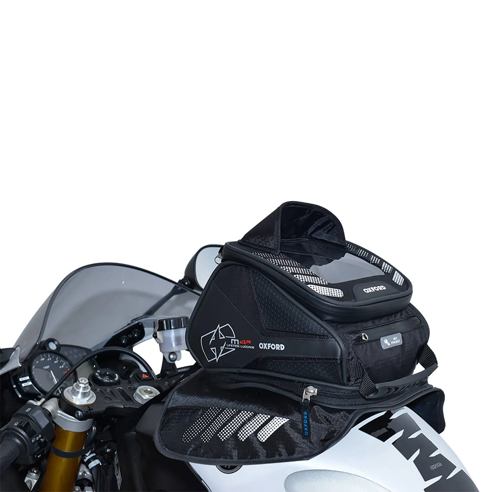 OXFORD M4R TANK N TAILER BAG BLK