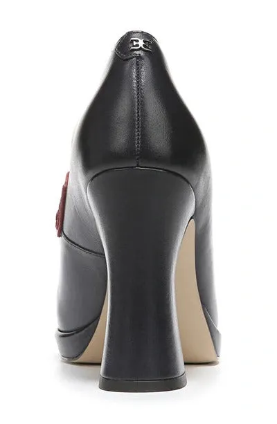 Sam Edelman Jed Baltic Navy/Modern Ivory/Bordeaux Slip On Squared Toe Loafers