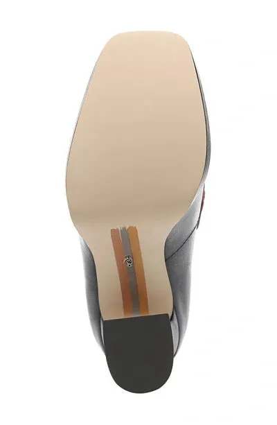 Sam Edelman Jed Baltic Navy/Modern Ivory/Bordeaux Slip On Squared Toe Loafers