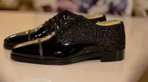 Shimmer Shiny Formal Oxford Shoes For Men