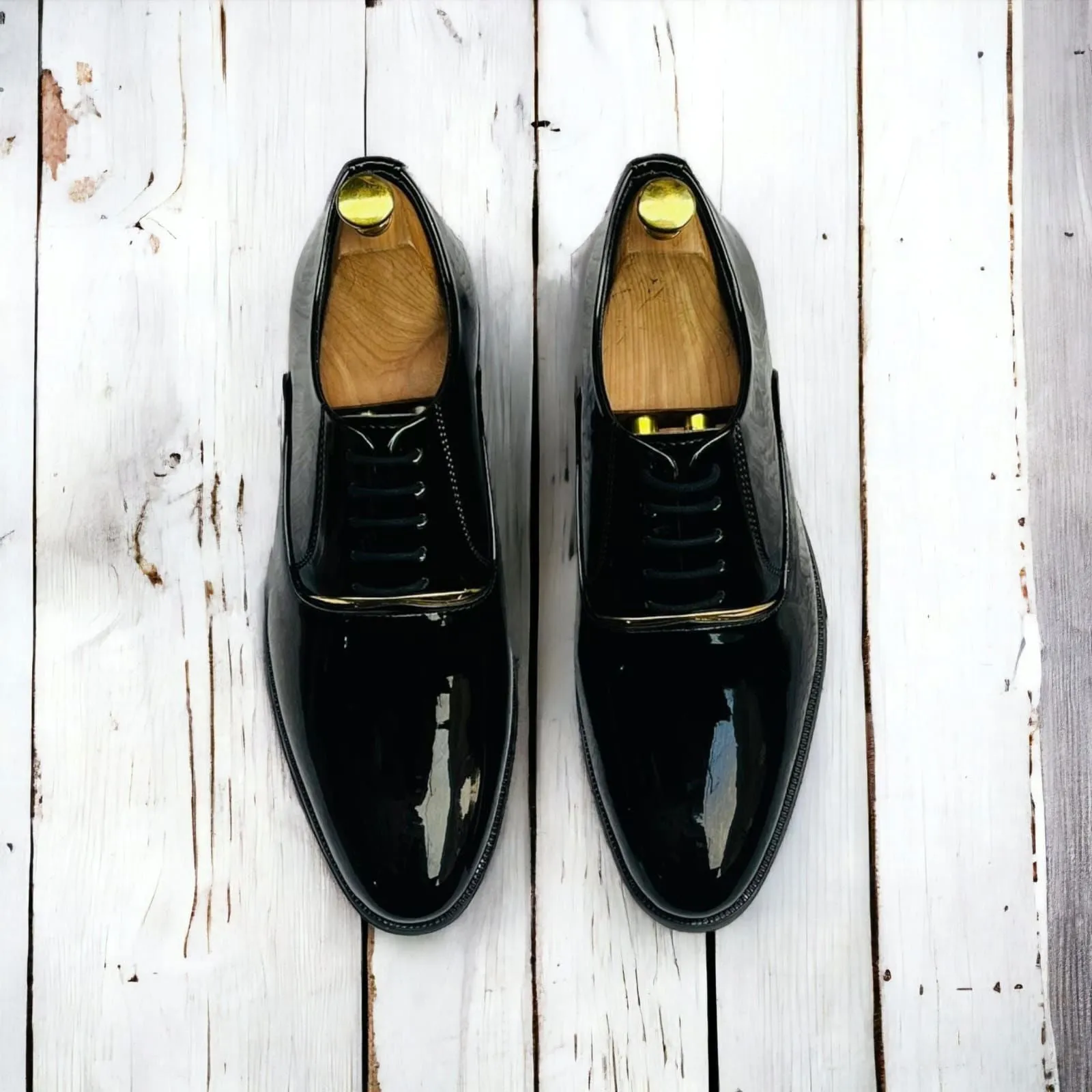 Shiny Oxford Formal Shoes For Men Party Dress Shoes