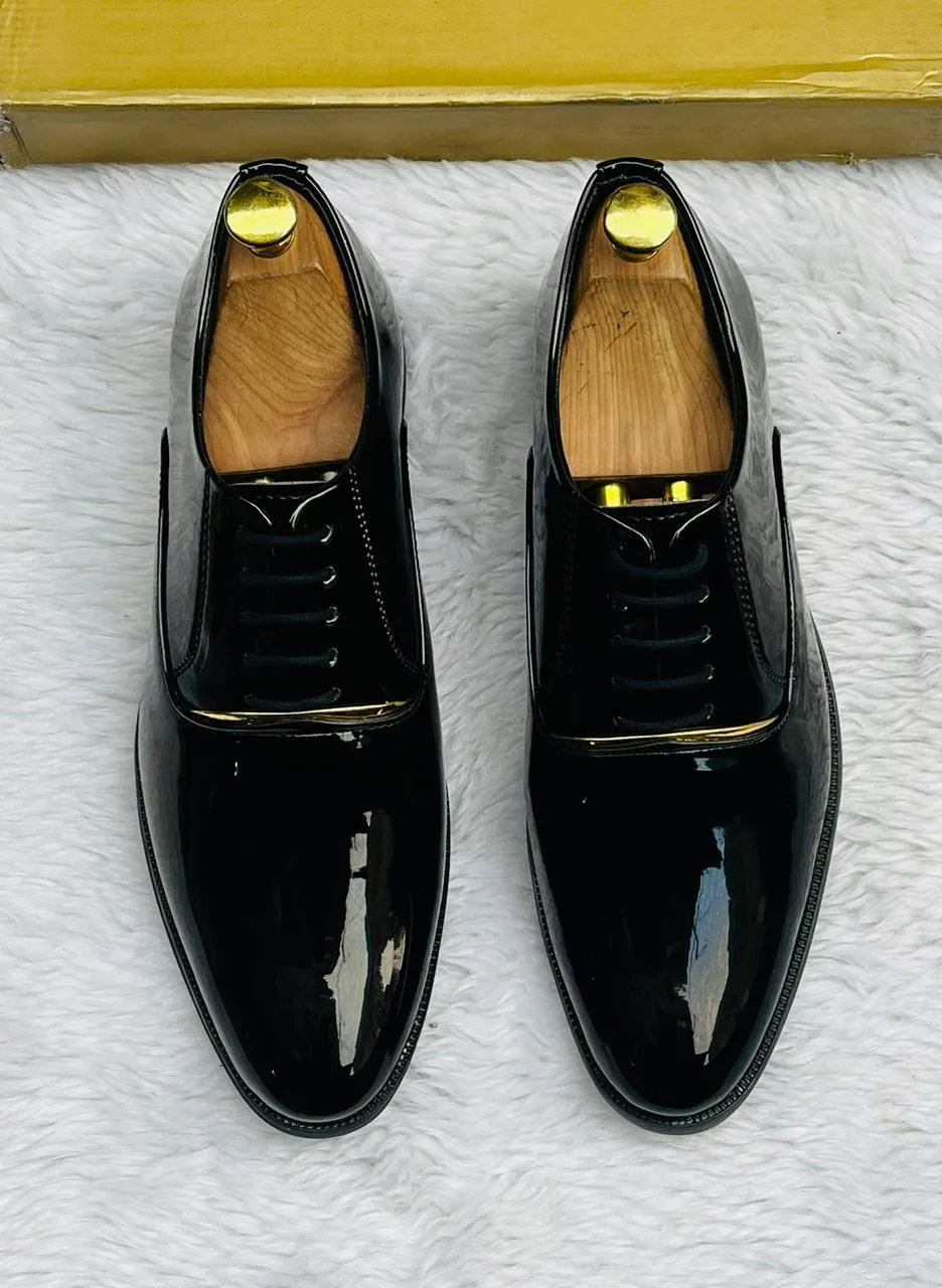Shiny Oxford Formal Shoes For Men Party Dress Shoes
