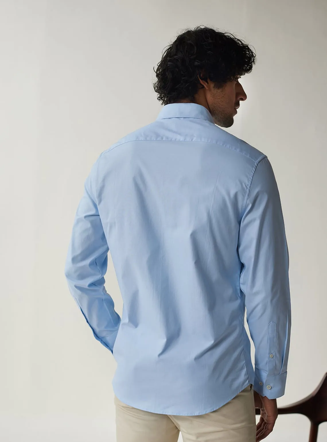 Steam Blue Shirt Shirt