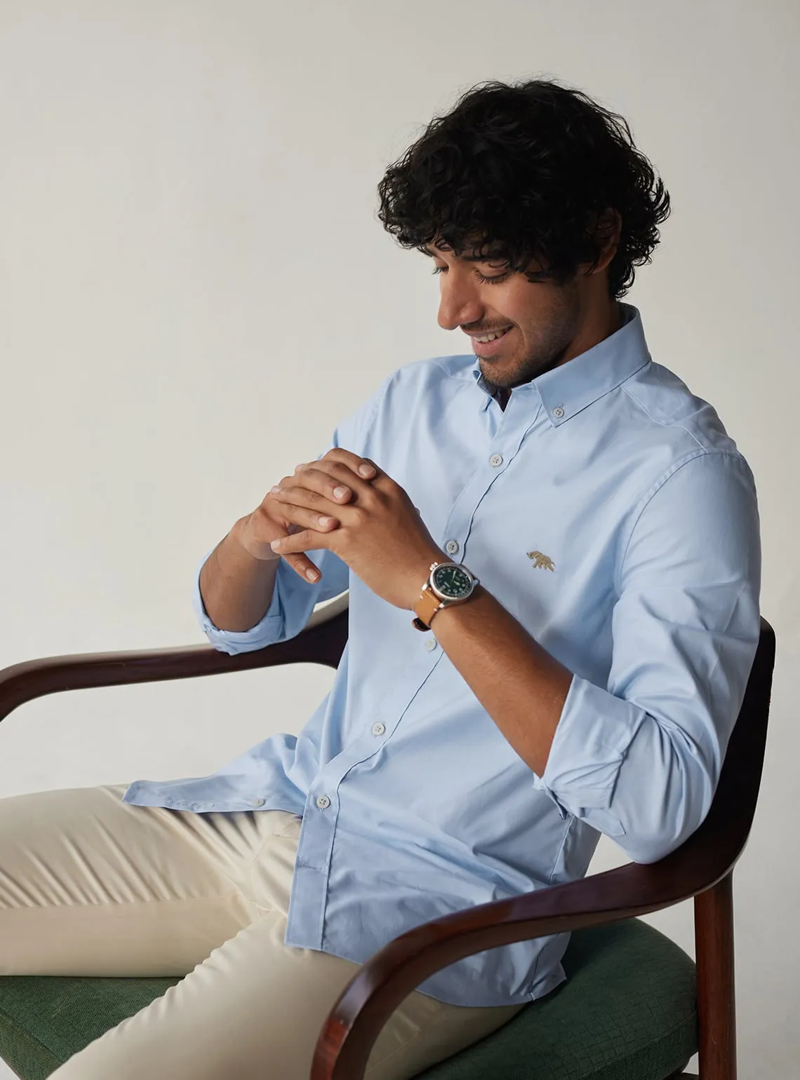 Steam Blue Shirt Shirt