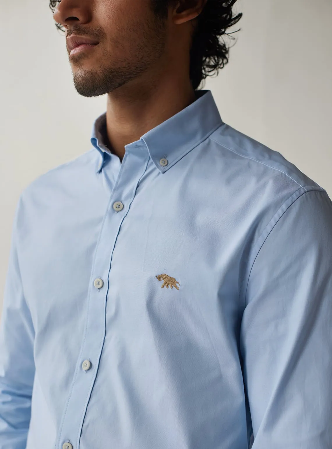 Steam Blue Shirt Shirt
