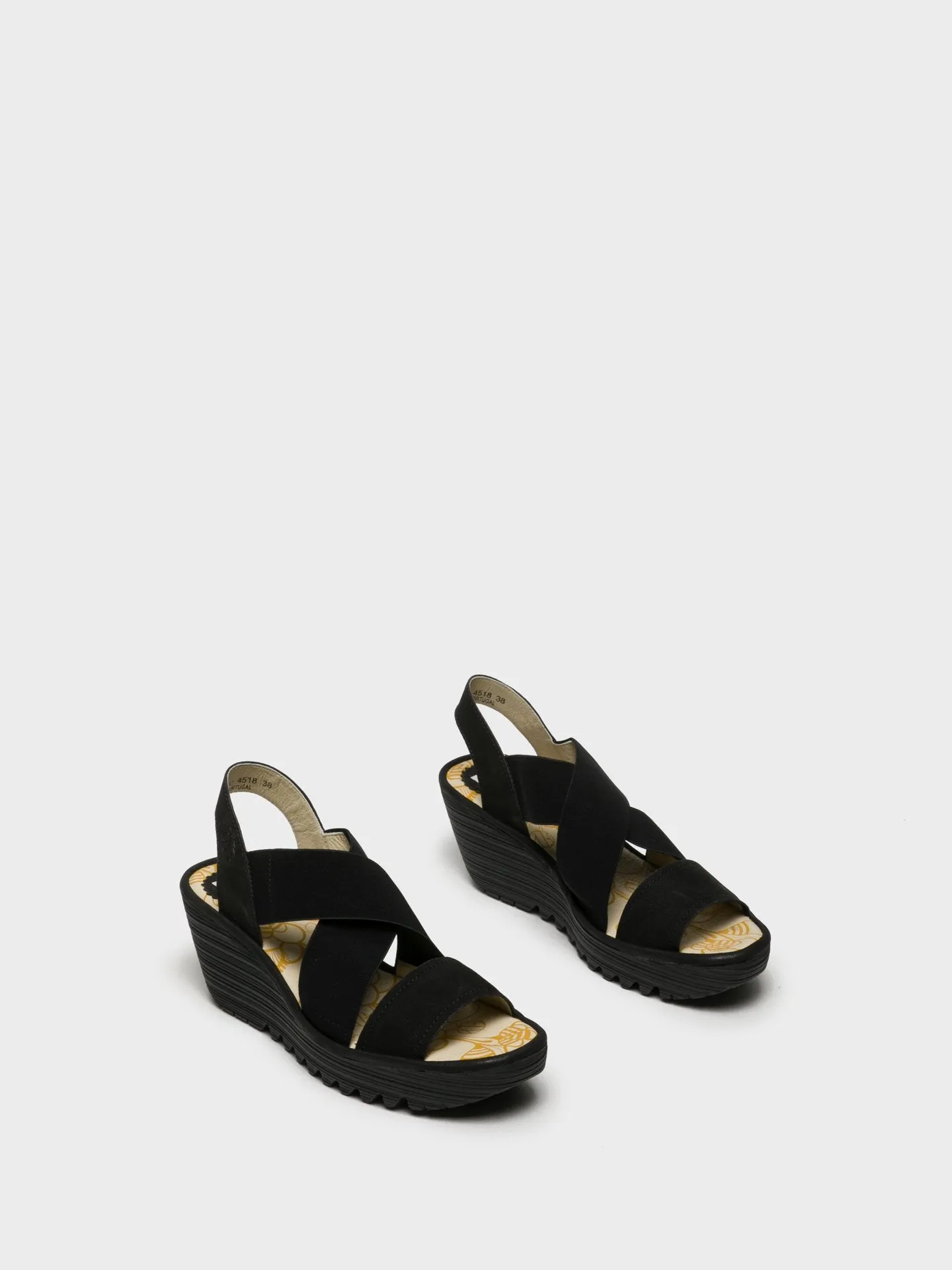 Strappy Sandals YAJI888FLY BLACK