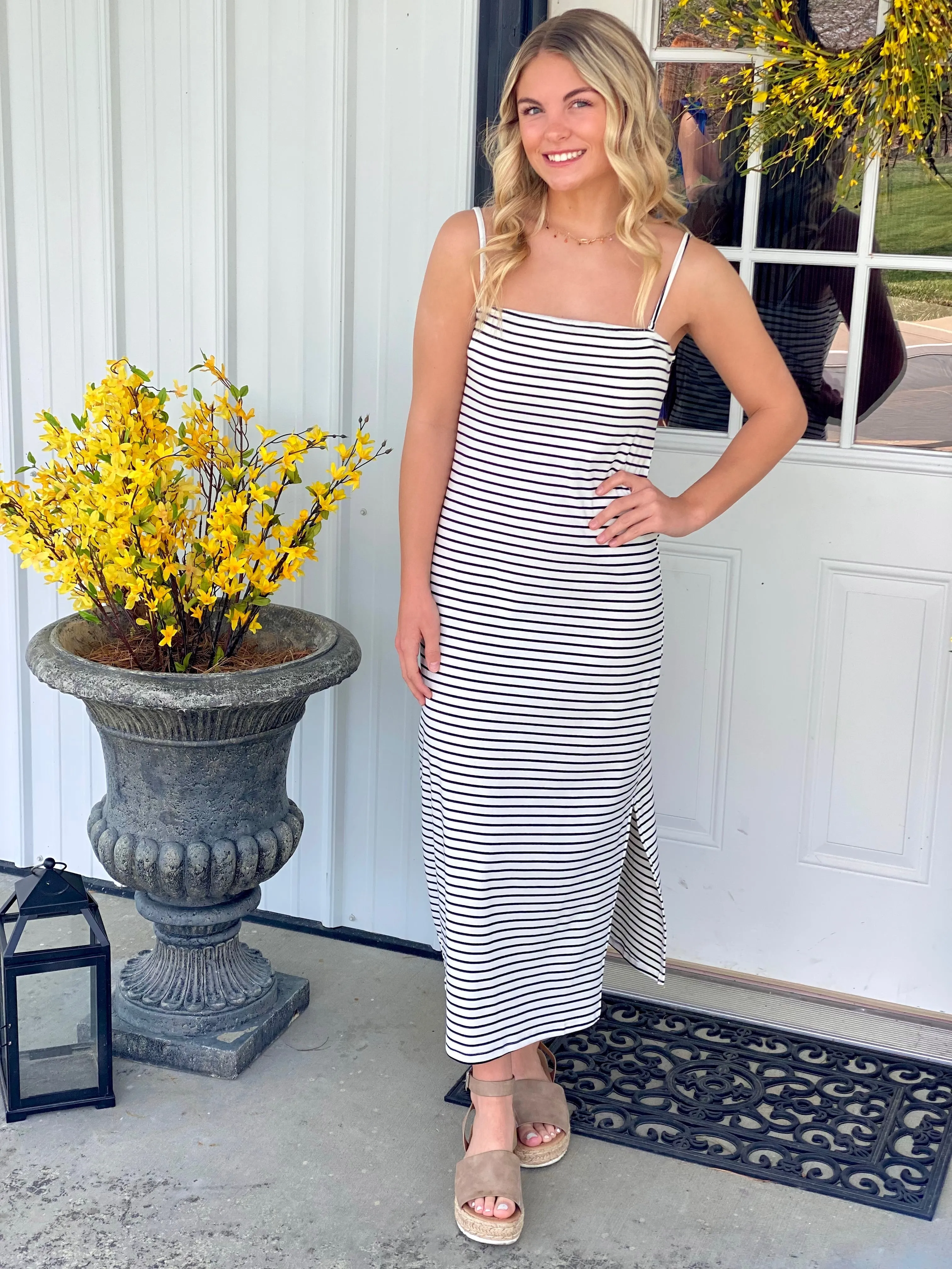 Timeless Treasure Stripe Dress