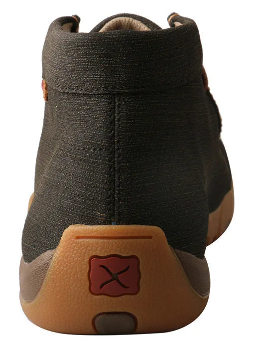 Twisted X Men's Work Steel Toe Chukka Driving Moc-Rubberized Brown