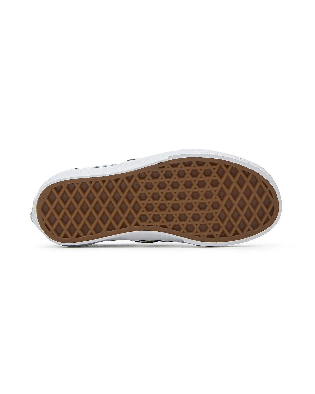 VANS Kids Classic Slip-On Patchwork Trainers - Denim / White