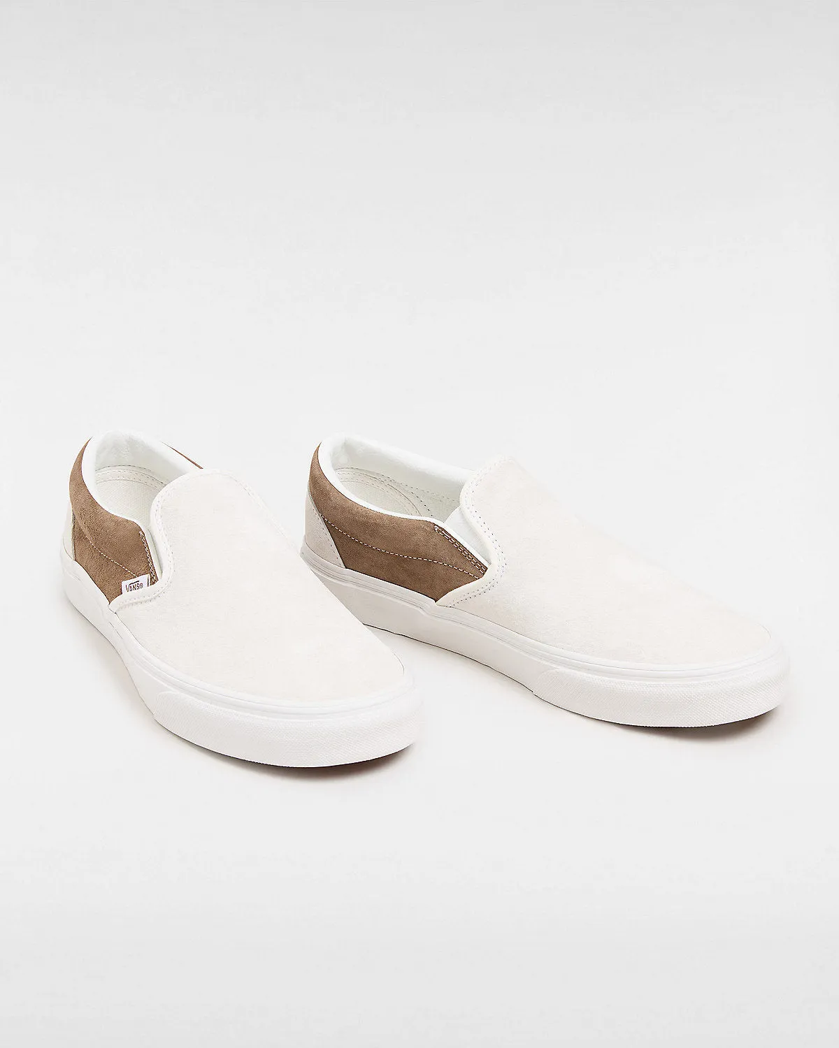 VANS Unisex Classic Slip-On Pig Suede Trainers - Coffee Liqueur