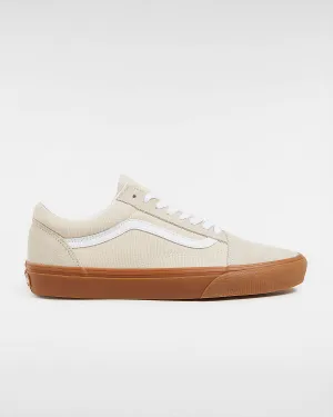 VANS Unisex Old Skool Trainers - Oatmeal / Gum