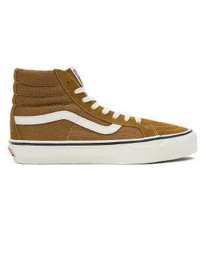 VANS Unisex Sk8-Hi Reissue 38 Trainers - Golden Brown