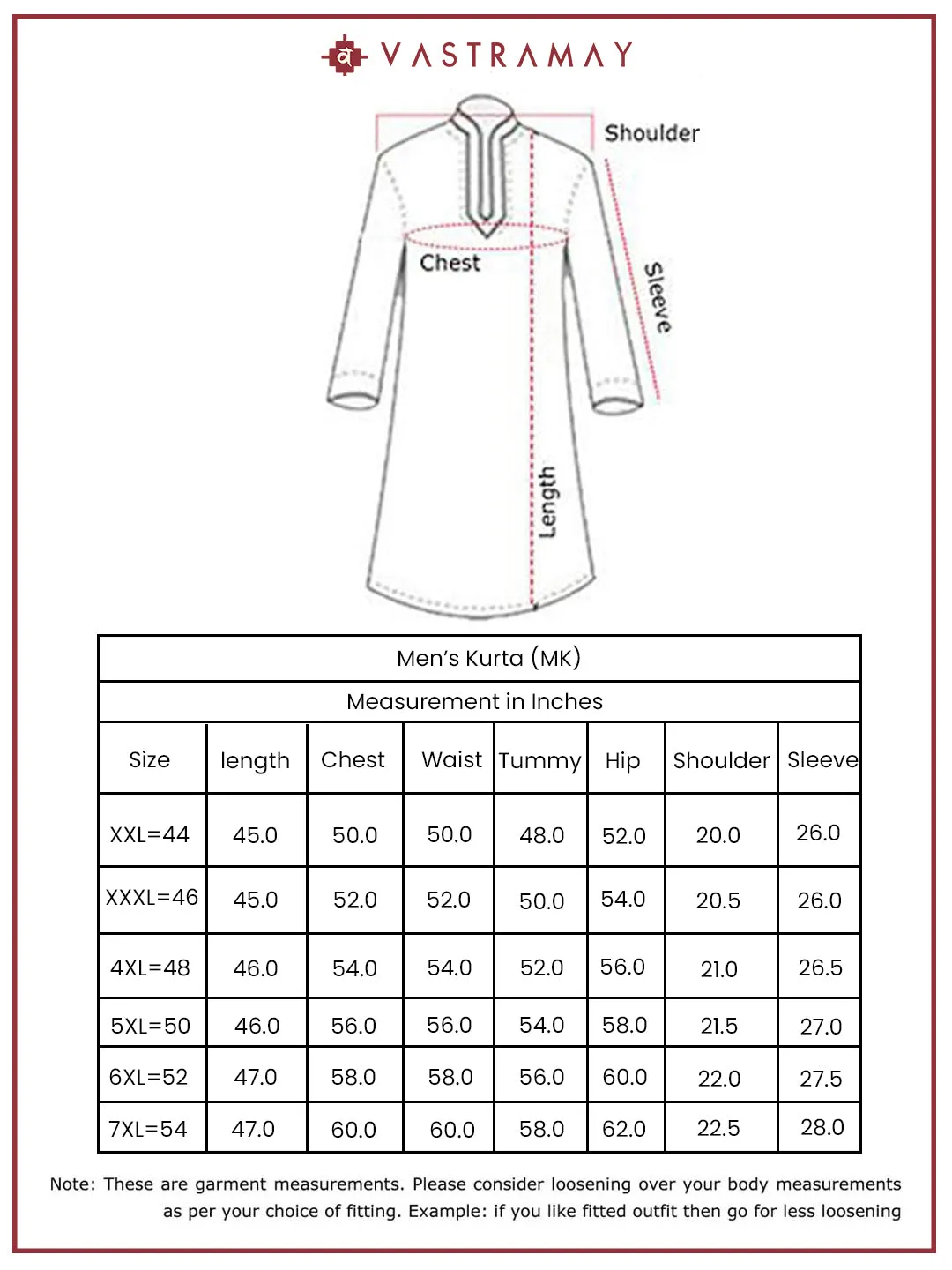 Vastramay Plus Men's Aqua Silk Blend Kurta